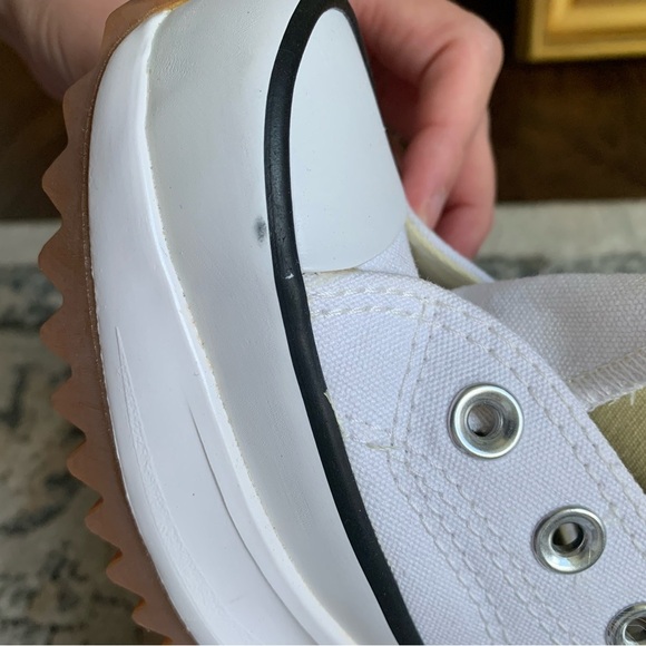 New with box white Converse Run Star Hike Platform Canvas - Picture 9 of 13